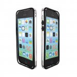 Wholesale iPhone 5C Bumper Case (Black - Clear)